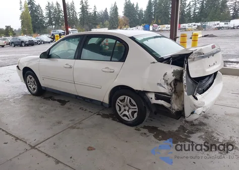 2007 Chevrolet Malibu Ls z USA, uszkodzony, nr VIN 1G1ZS57F47F216751